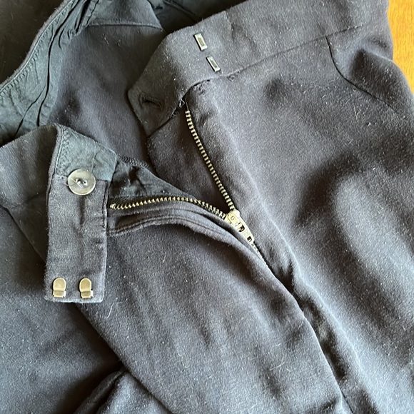 Wide leg navy blue pants - Picture 3 of 4